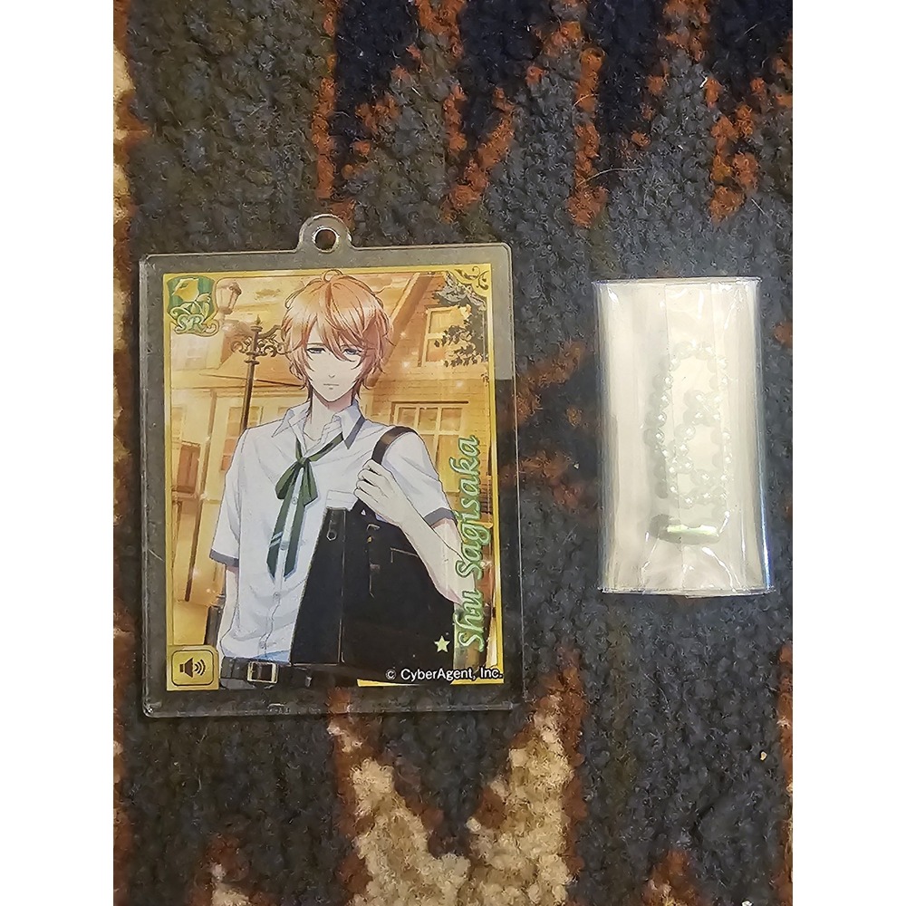 Shu Sagisaka Boyfriend Kari CyberAgent Acrylic Keychain Chain Multicolor